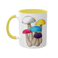 Polyamorous Pride Flag Mushrooms - Mug