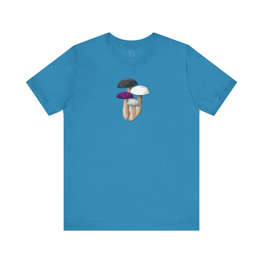 Demisexual Pride Flag Mushrooms - Unisex T-Shirt