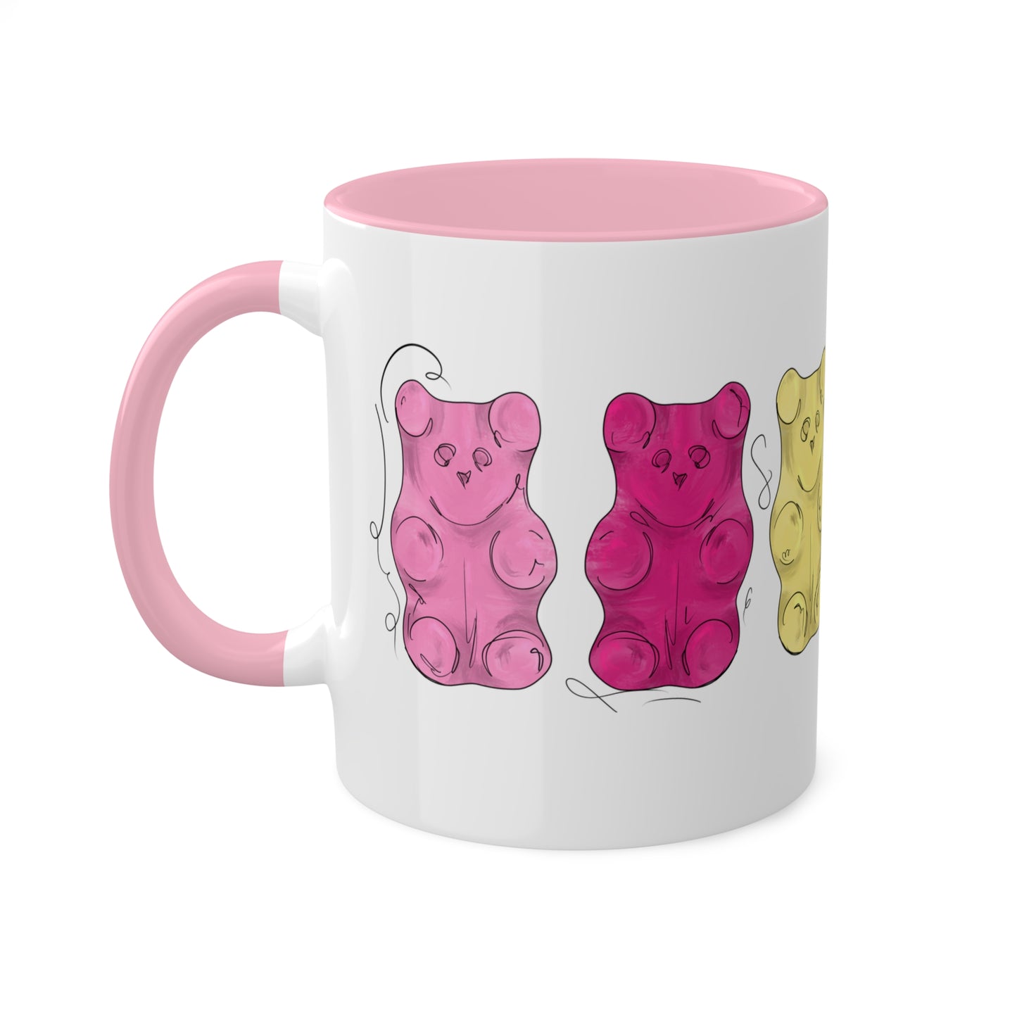 Copy of Panromantic Pride Flag Gummy Bears - Mug