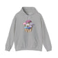 Bigender Pride Flag Mushrooms - Adult Unisex Hoodie