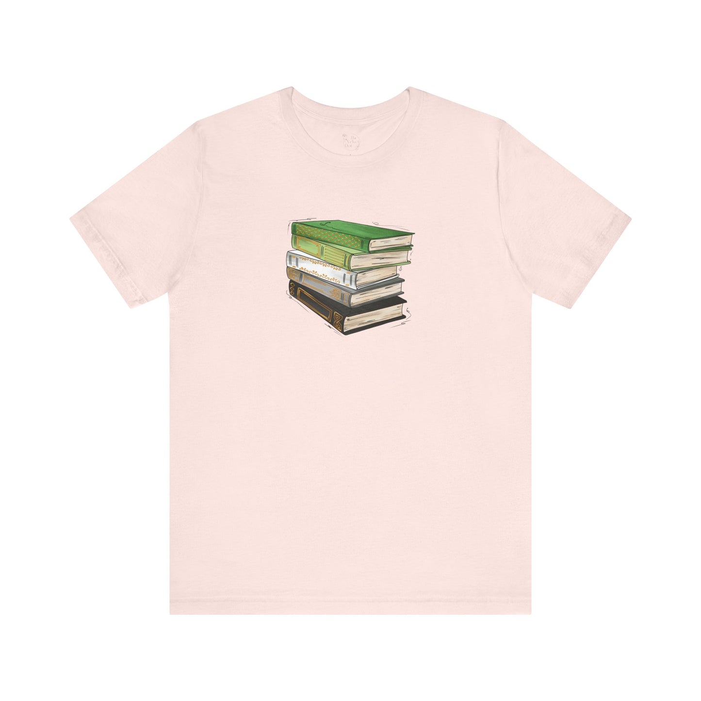 Aromantic Pride Flag Old Books - Unisex T-Shirt