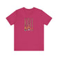 Abrosexual Pride Flag Paint Brushes - Unisex T-Shirt