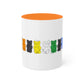 Straight Ally Pride Flag Gummy Bears - Mug