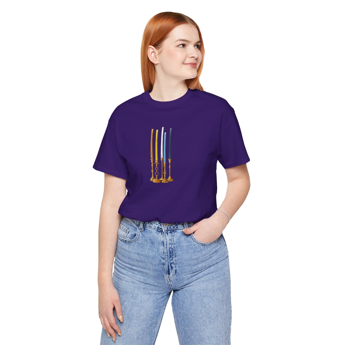 Aroace Pride Flag Candlesticks - Unisex T-Shirt