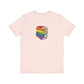 Gay Pride Flag Old Books - Unisex T-Shirt