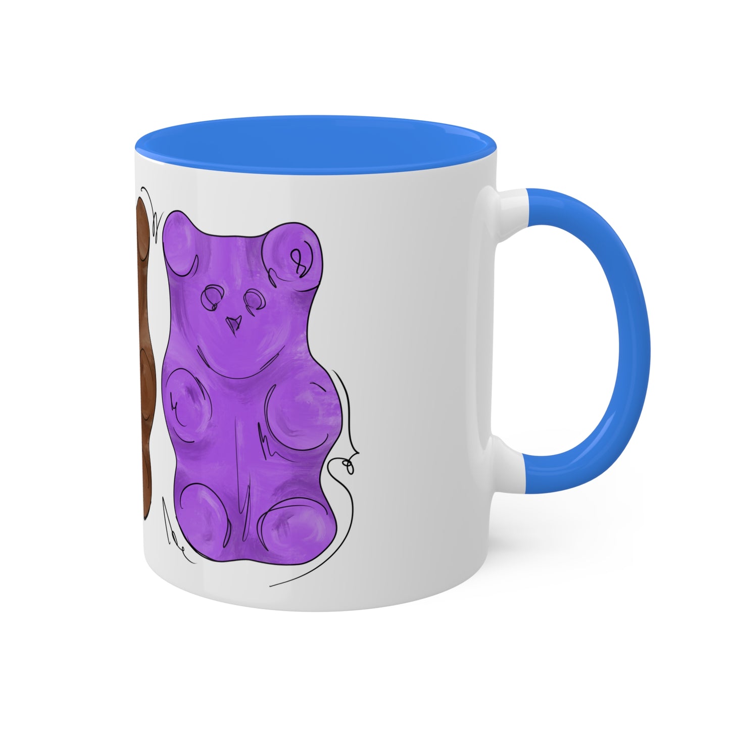 Androsexual Pride Flag Gummy Bears - Mug