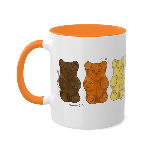 Bear Pride Flag Gummy Bears - Mug