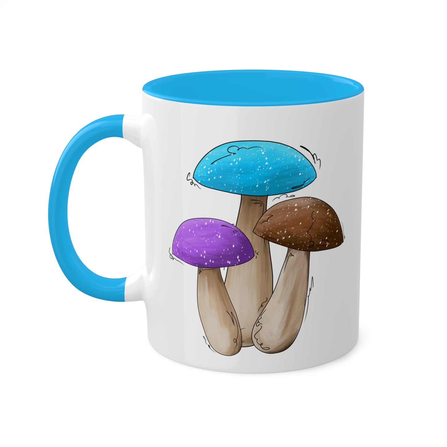 Androsexual Pride Flag Mushrooms - Mug