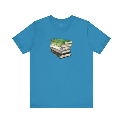 Aromantic Pride Flag Old Books - Unisex T-Shirt