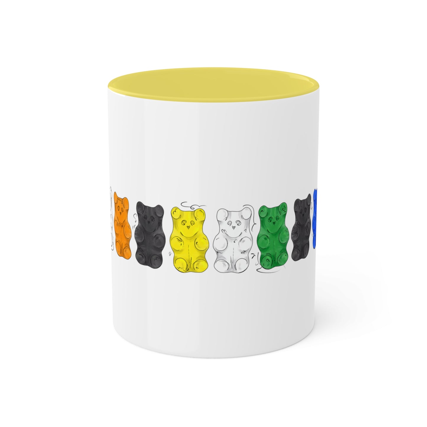 Straight Ally Pride Flag Gummy Bears - Mug