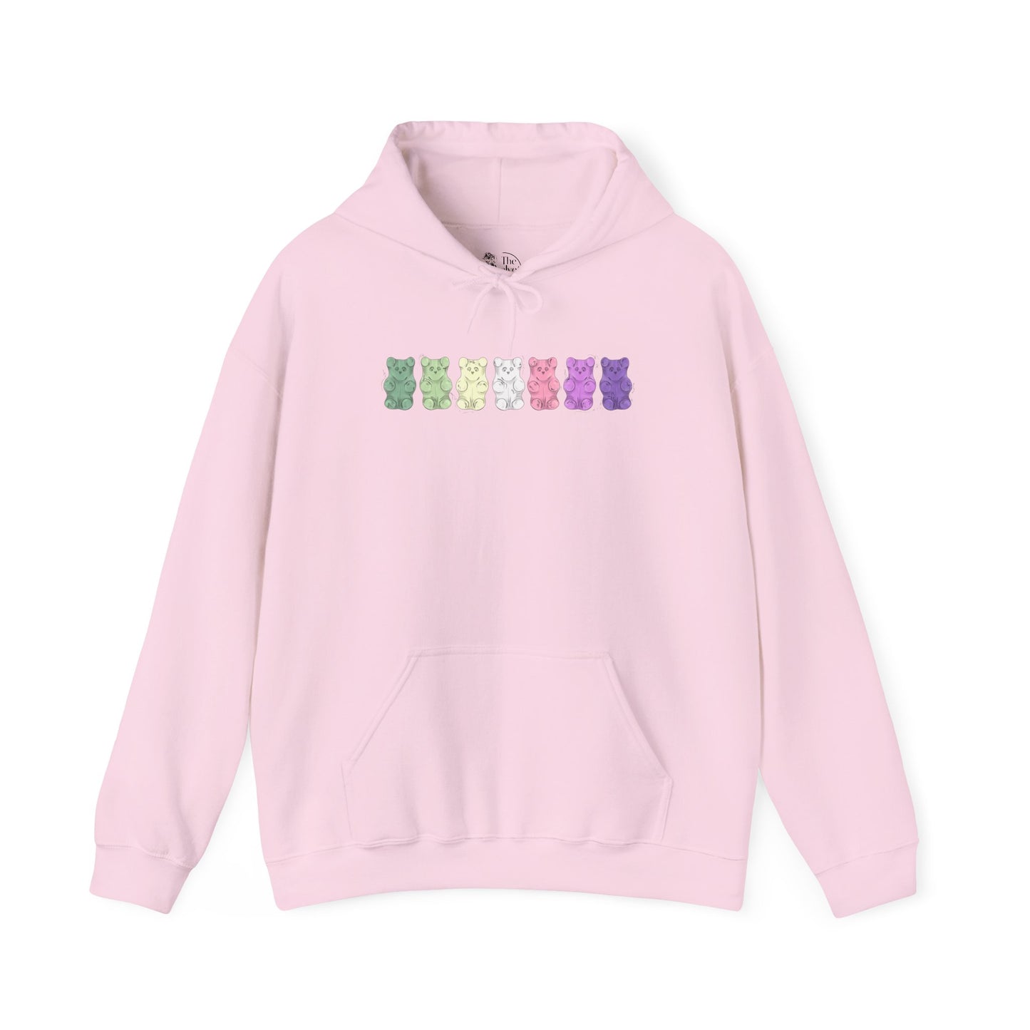 Genderfae Pride Flag Gummy Bears - Adult Unisex Hoodie