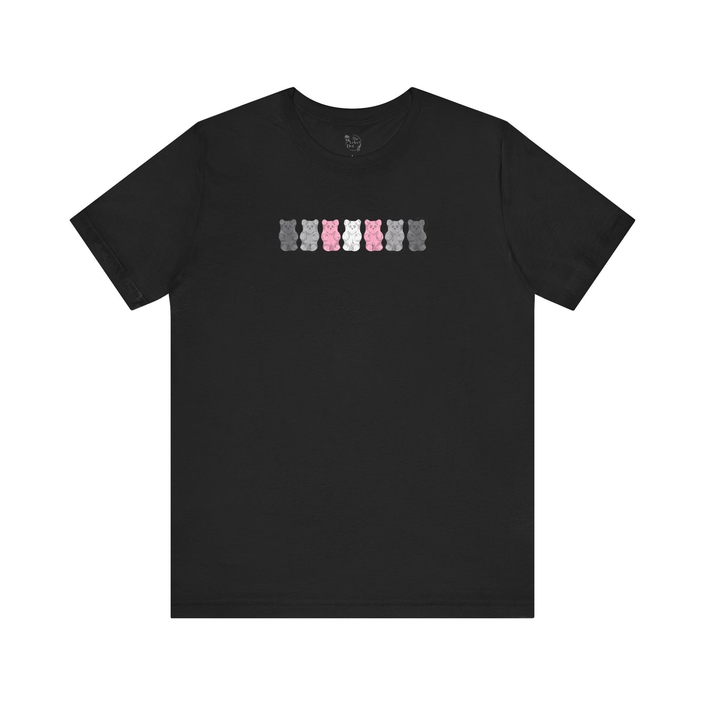 Demi Girl Pride Flag Gummy Bears - Unisex T-Shirt