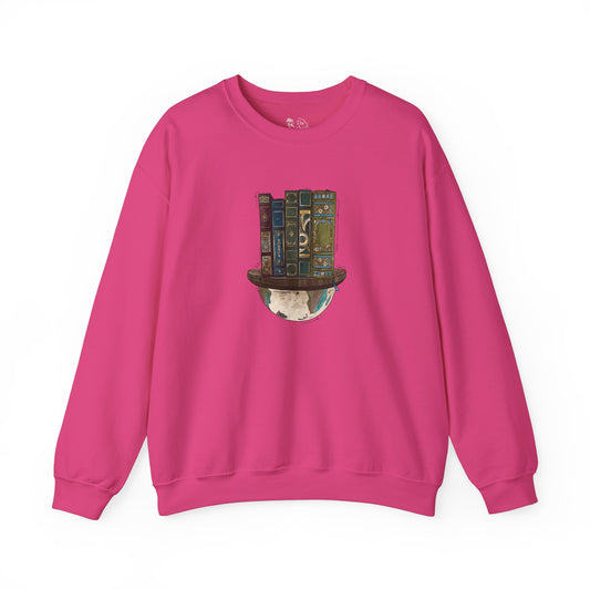 Globe and Vintage Books - Adult Unisex Sweatshirt