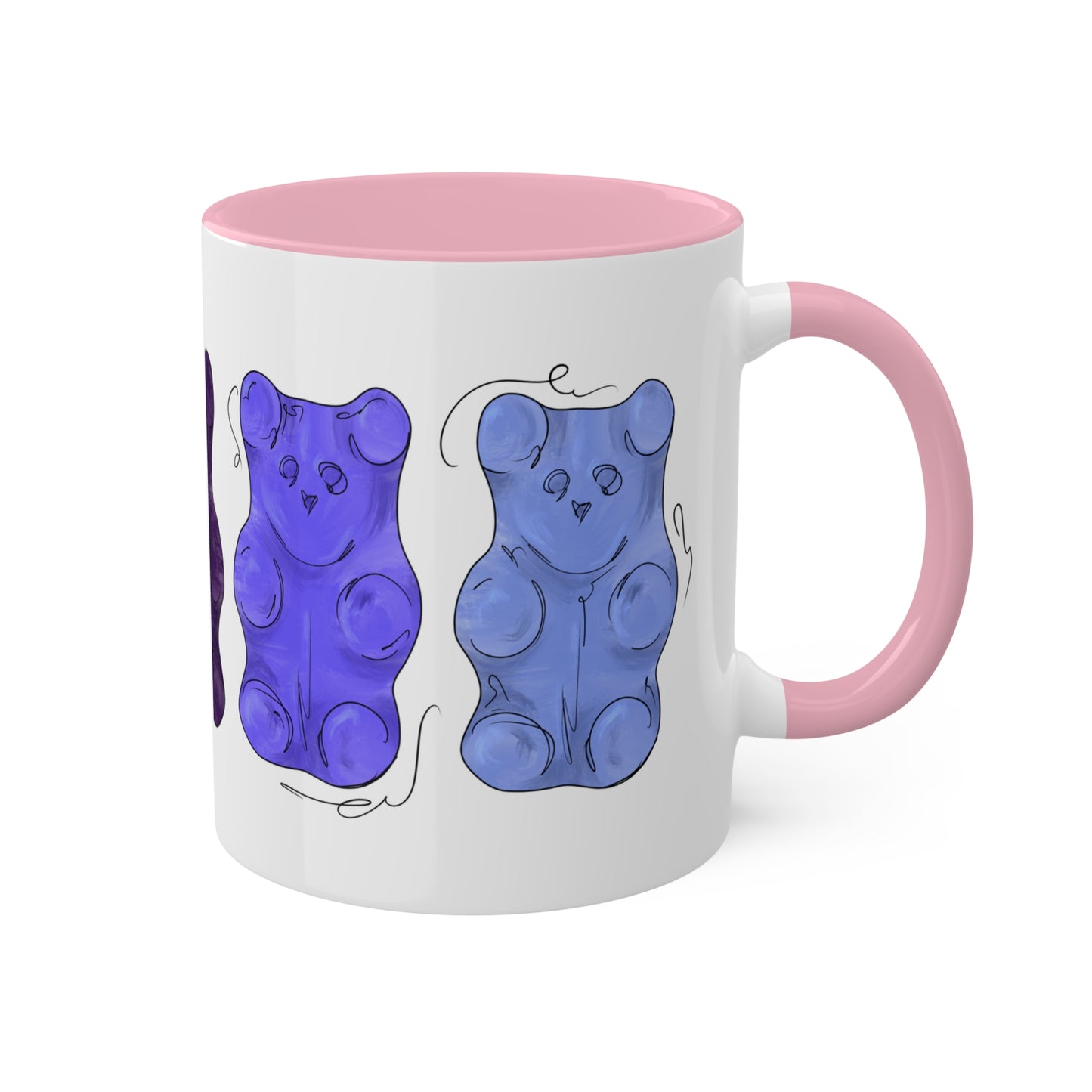 Omnisexual Pride Flag Gummy Bears - Mug