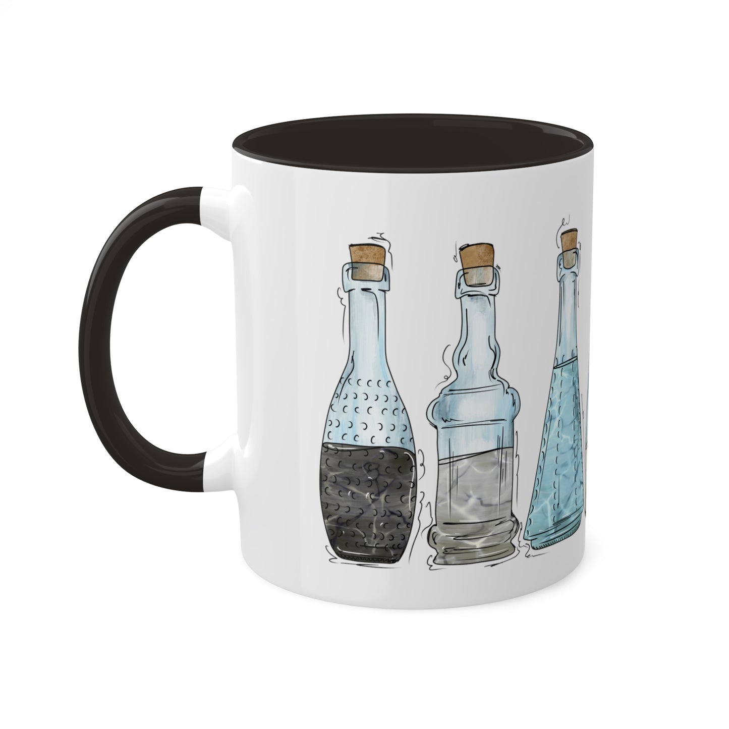 Demiboy Pride Flag Potion Bottles - Mug