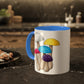 Polyamorous Pride Flag Mushrooms - Mug