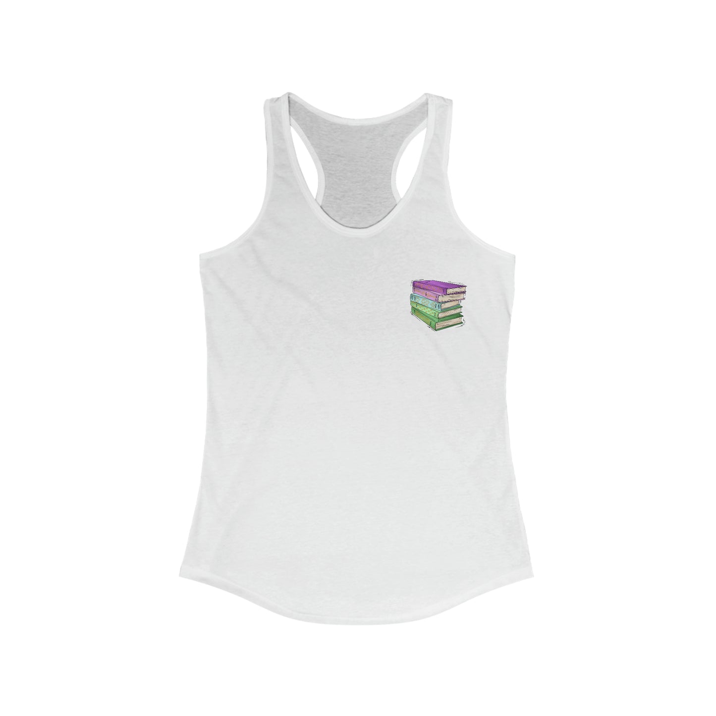 Toric Pride Flag Old Books - Womens Tank Top