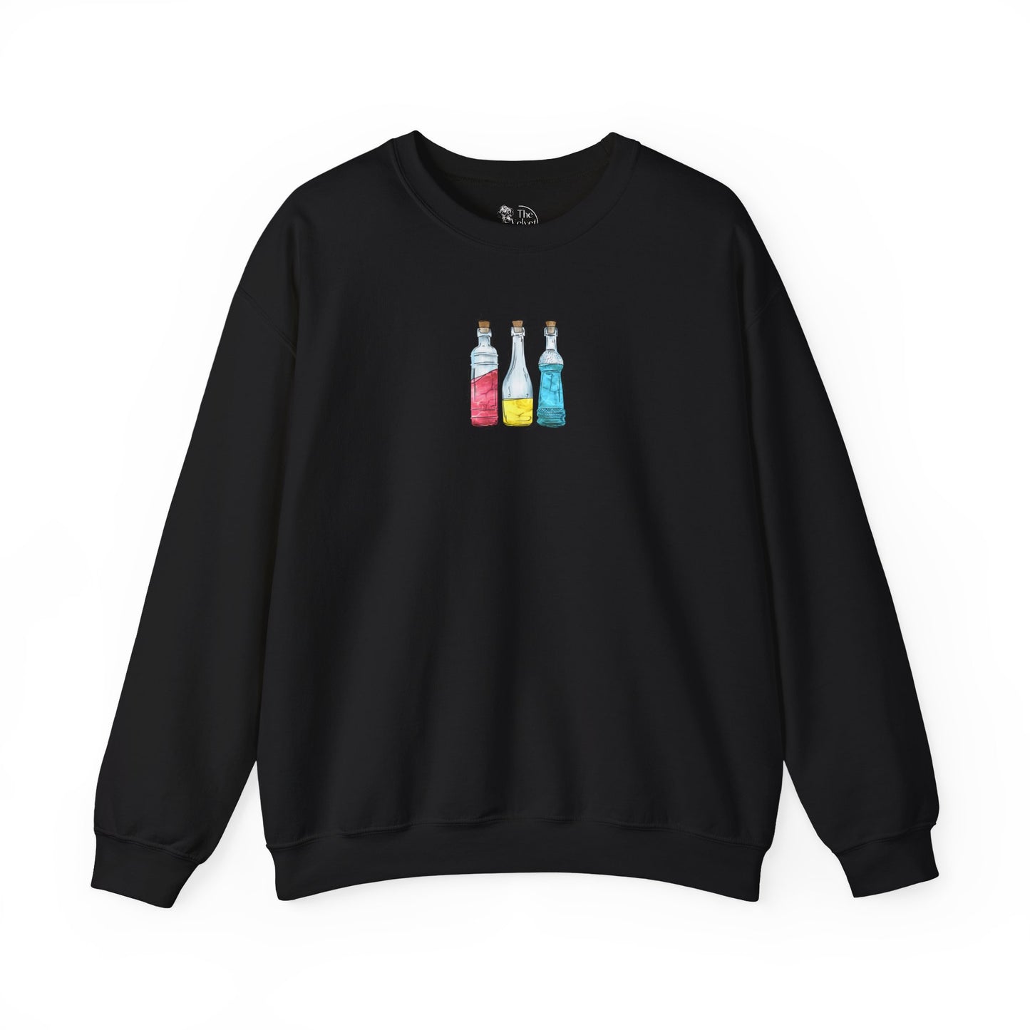 Pansexual Pride Flag Potion Bottles - Adult Unisex Sweatshirt