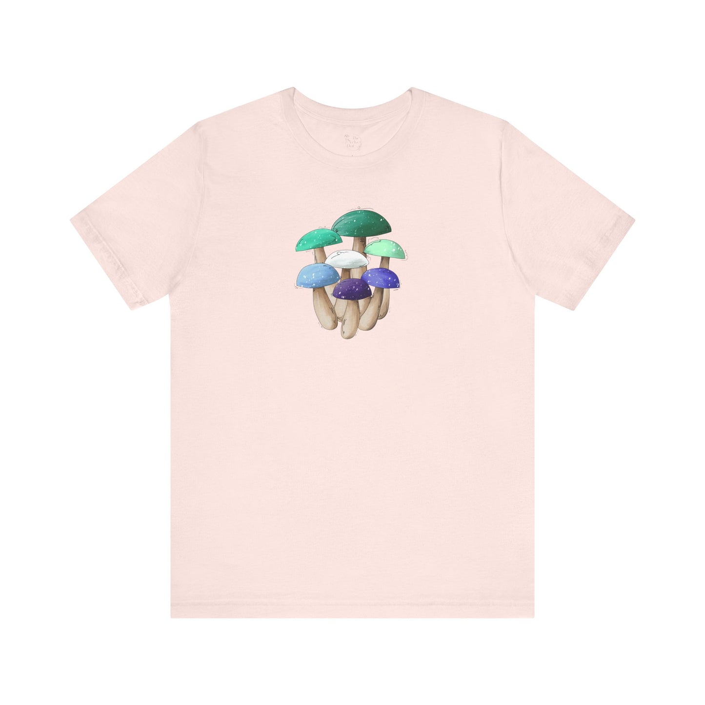 Gay Male Pride Flag Mushrooms - Unisex T-Shirt