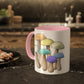 Genderfaun Pride Flag Mushrooms - Mug