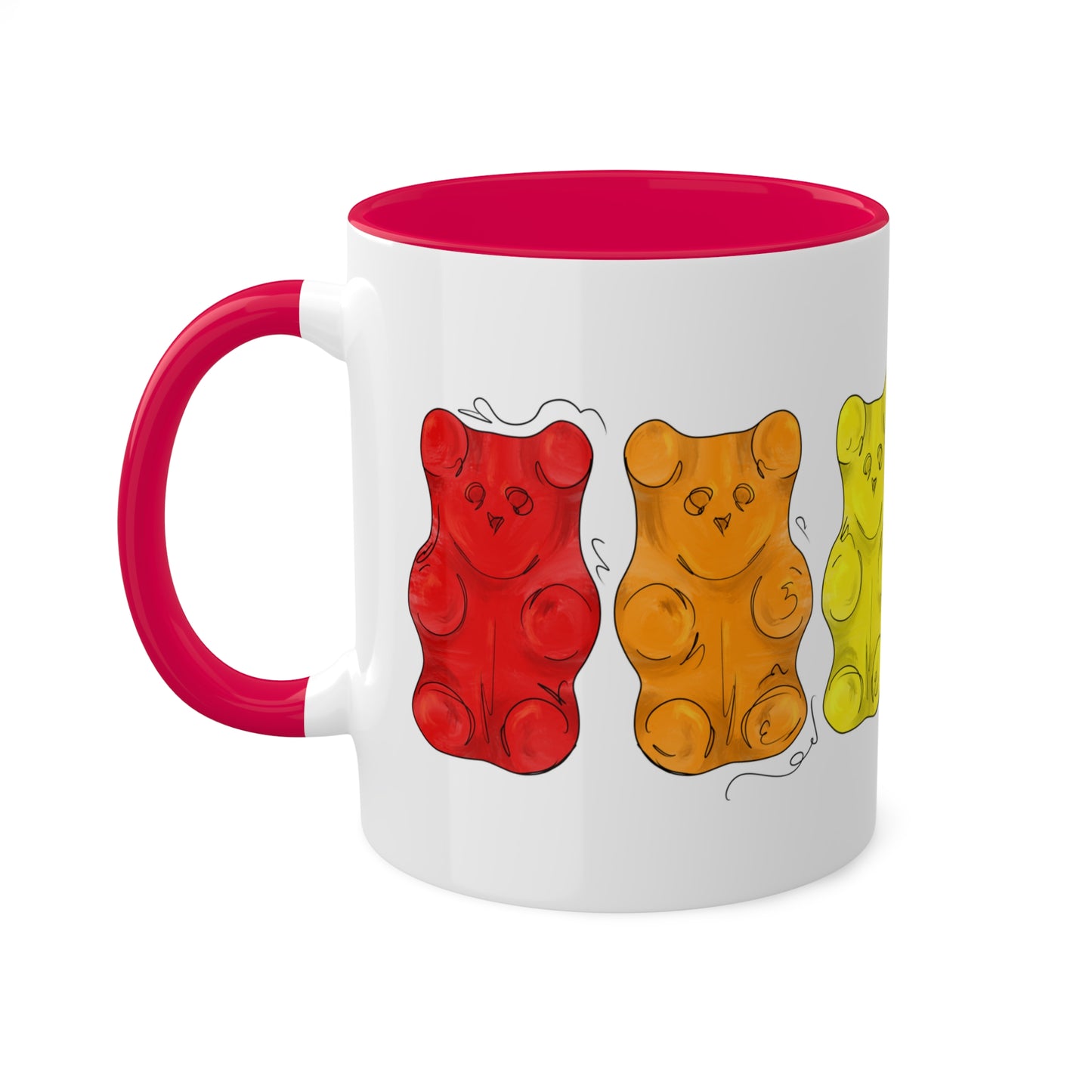 Gay Pride Flag Gummy Bears - Mug