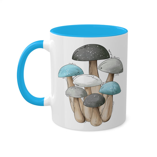 Demi Boy Pride Flag Mushrooms - Mug