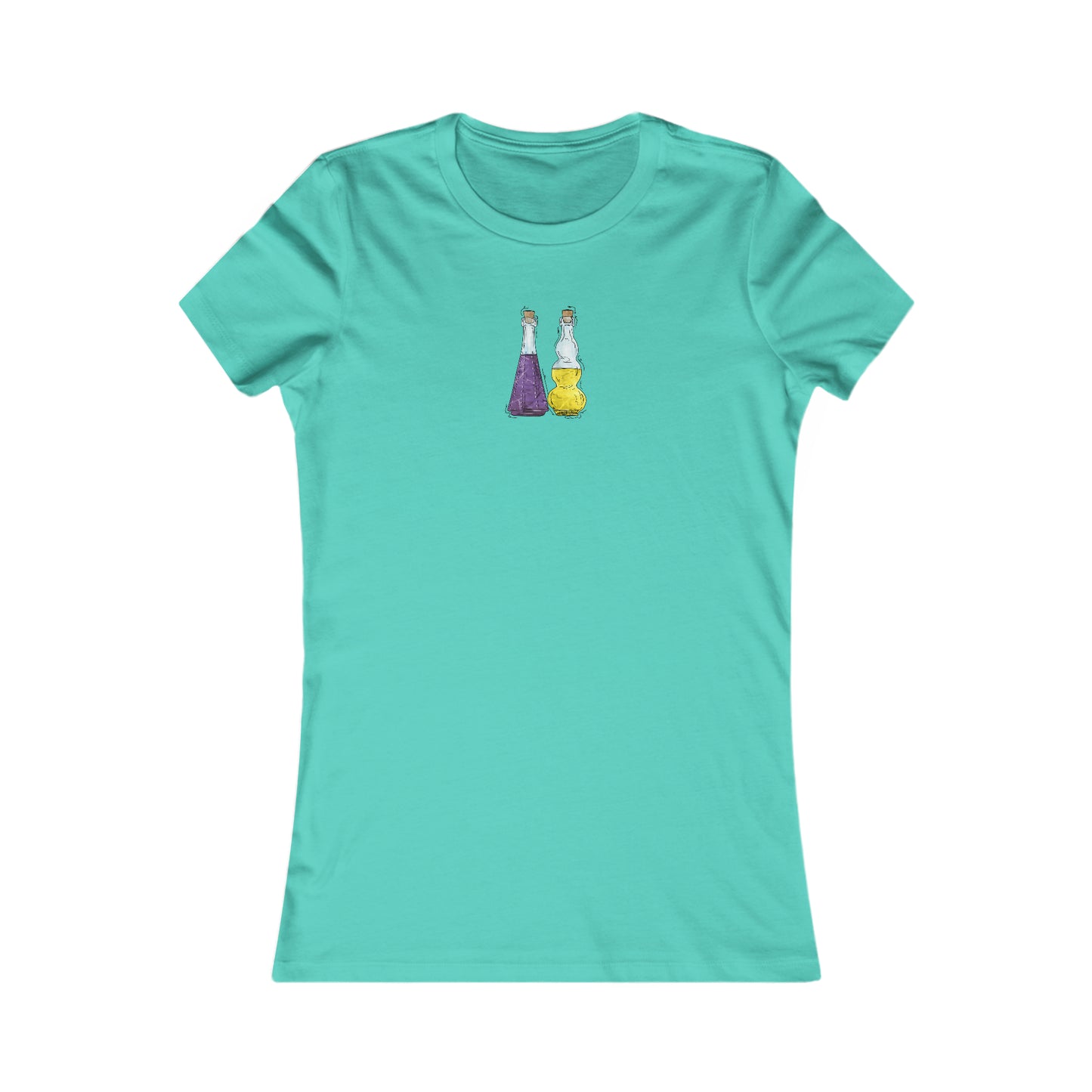 Intersex Pride Flag Potion Bottles - Women's T-Shirt