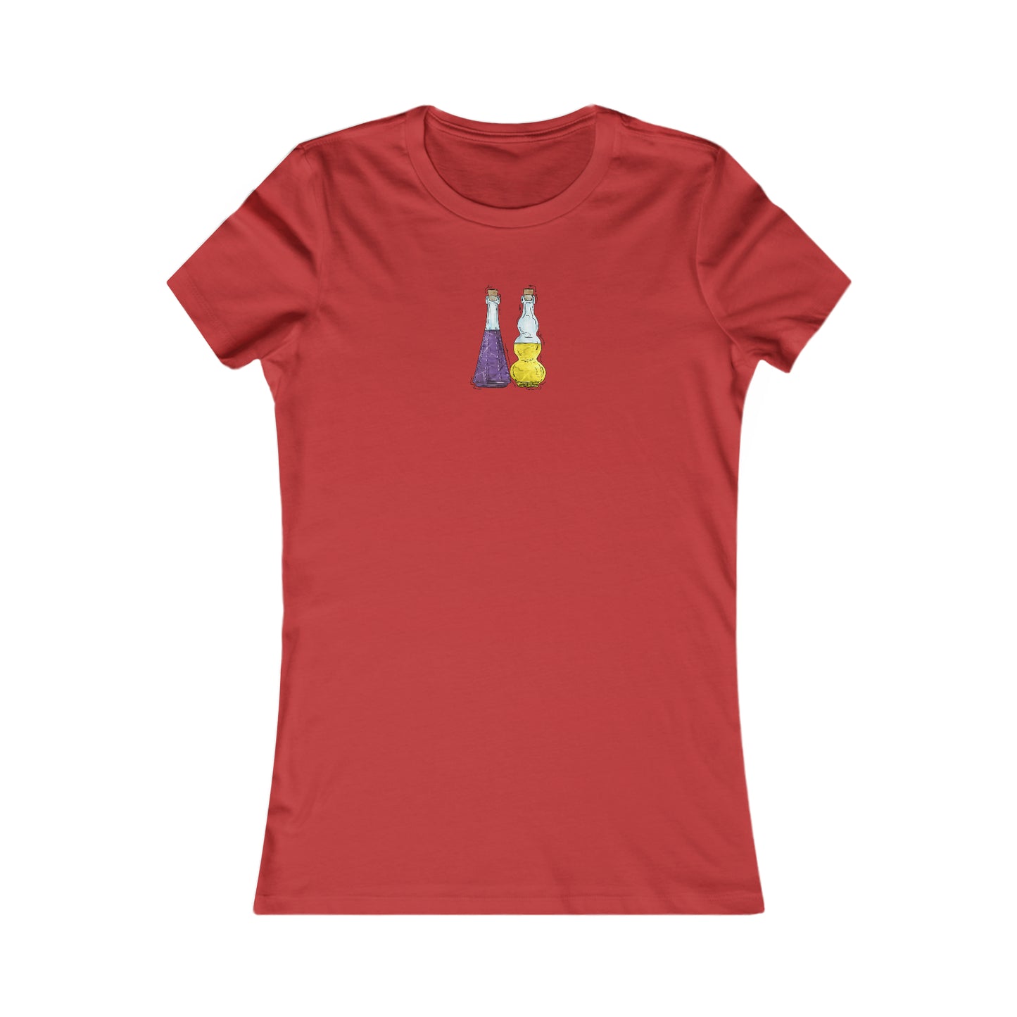 Intersex Pride Flag Potion Bottles - Women's T-Shirt