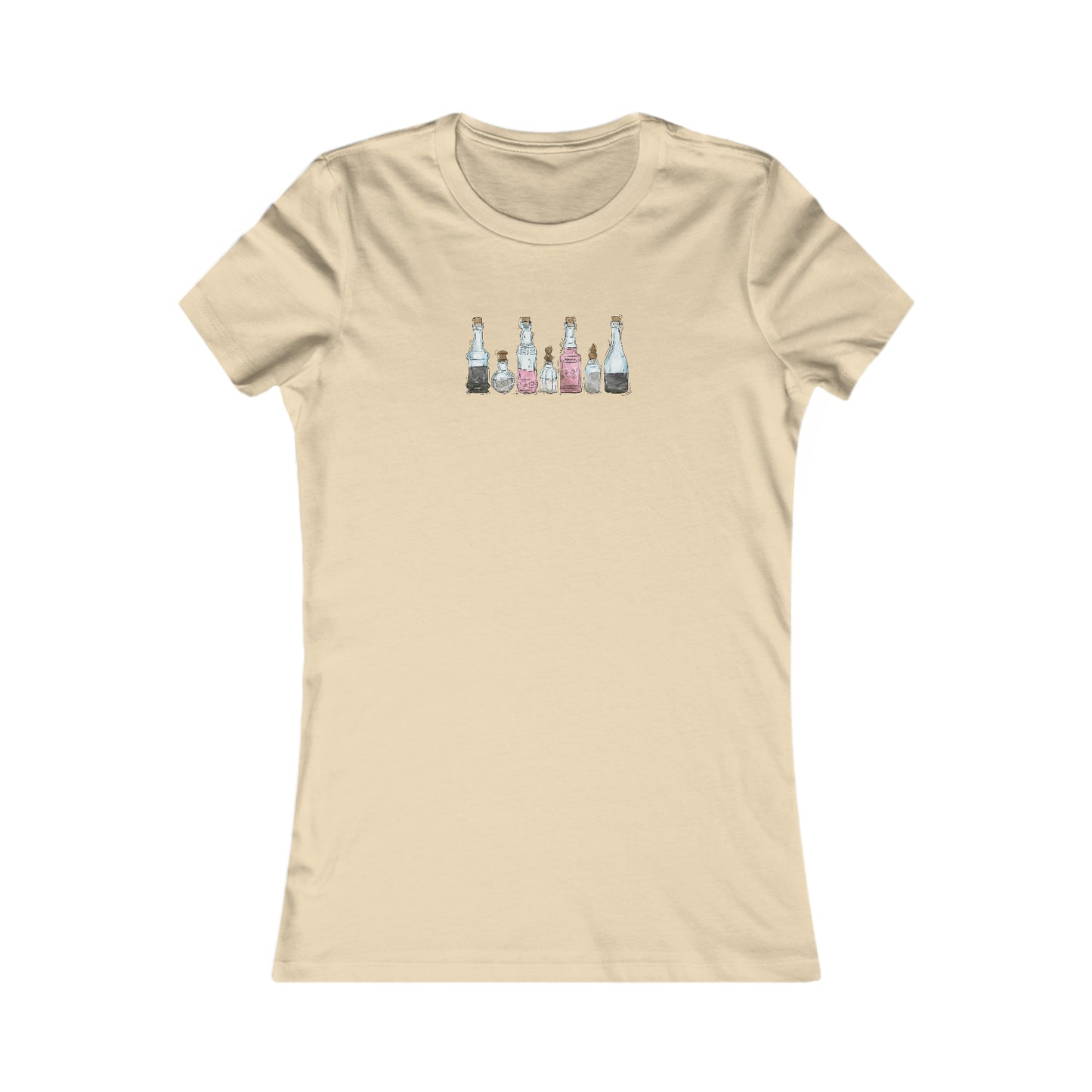 Demigirl Pride Flag Potion Bottles - Women's T-Shirt
