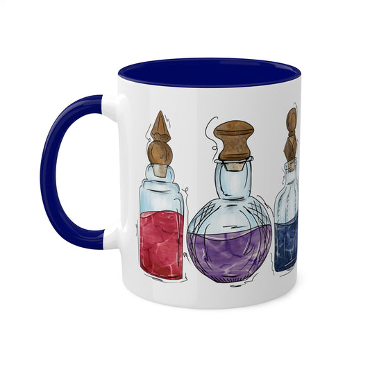 Bisexual Pride Flag Potion Bottles - Mug