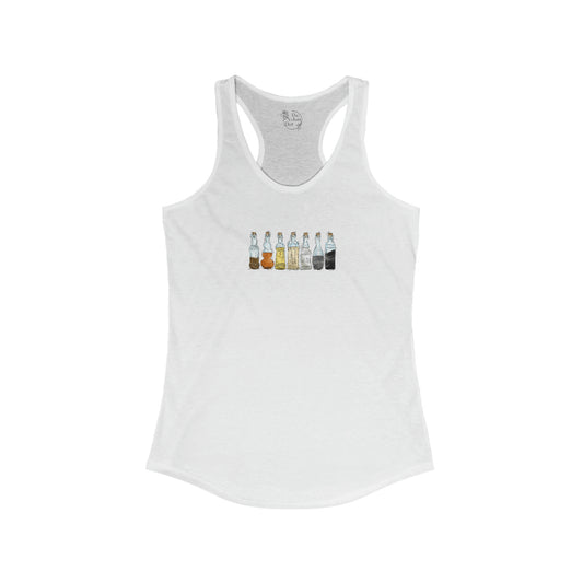 Bear Pride Flag Potion Bottles - Womens Tank Top