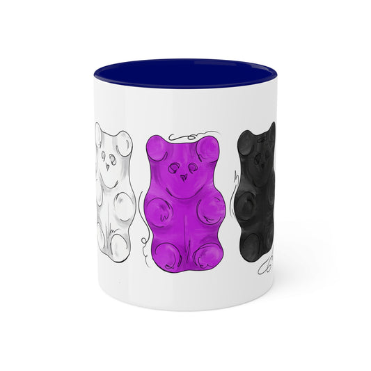 Genderfluid Pride Flag Gummy Bears - Mug