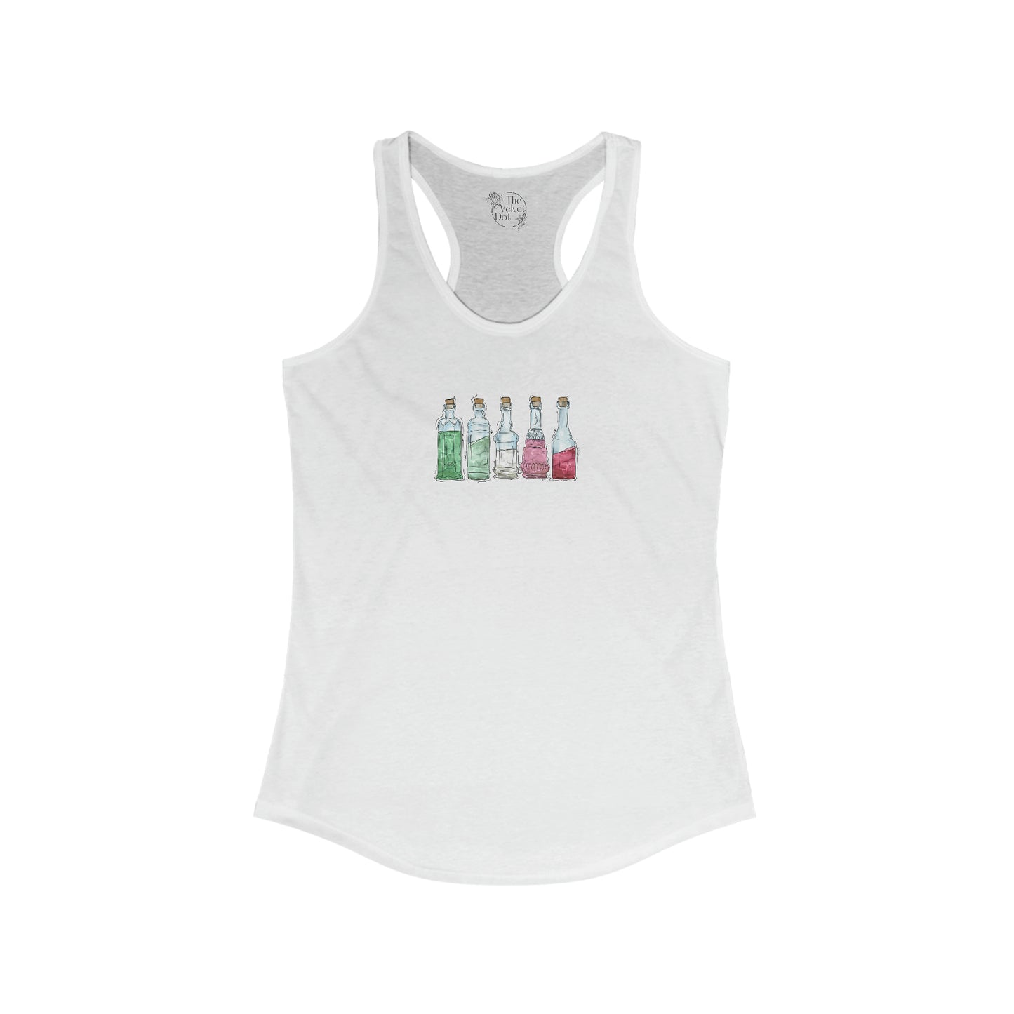 Abrosexual Pride Potion Bottles - Womens Tank Top