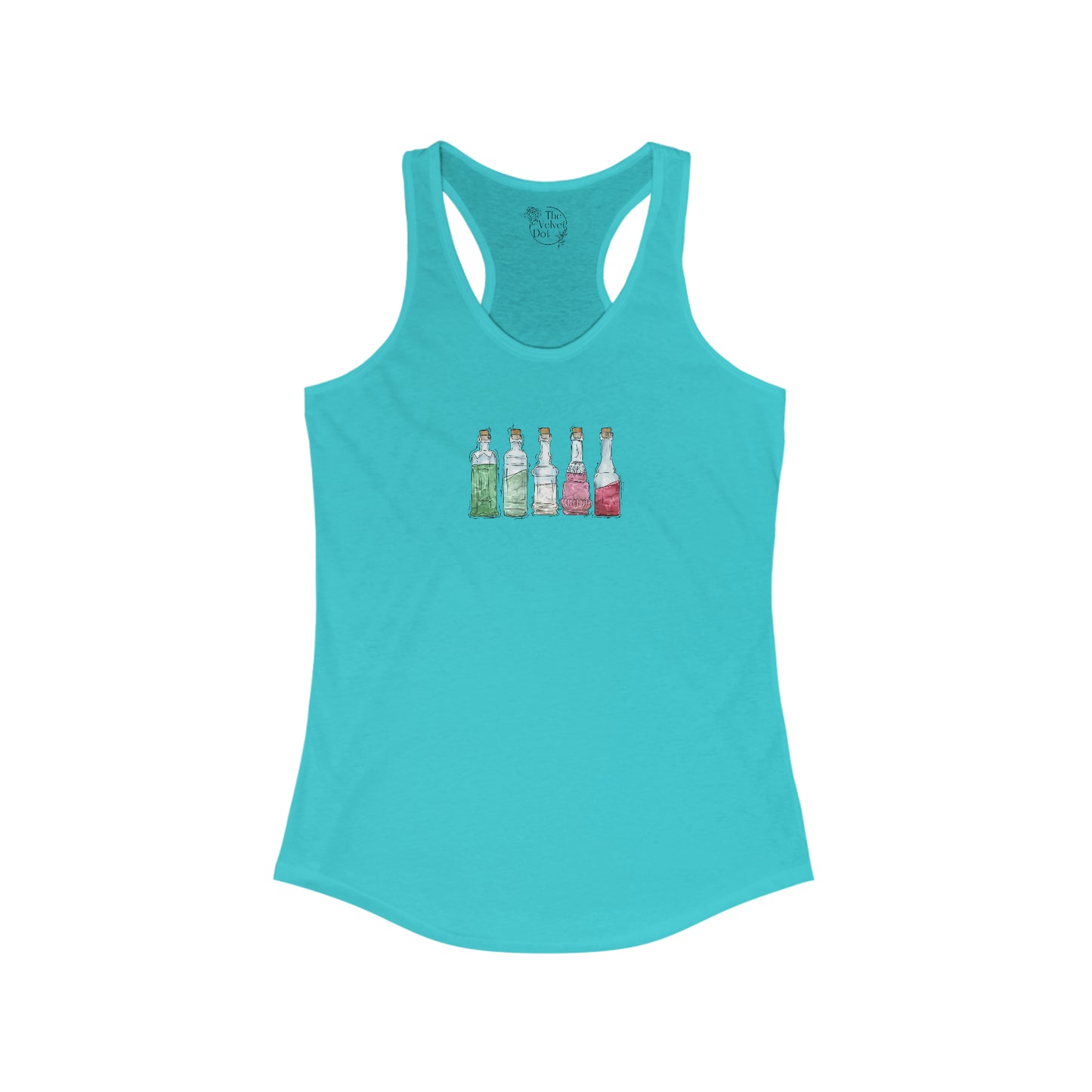 Abrosexual Pride Potion Bottles - Womens Tank Top