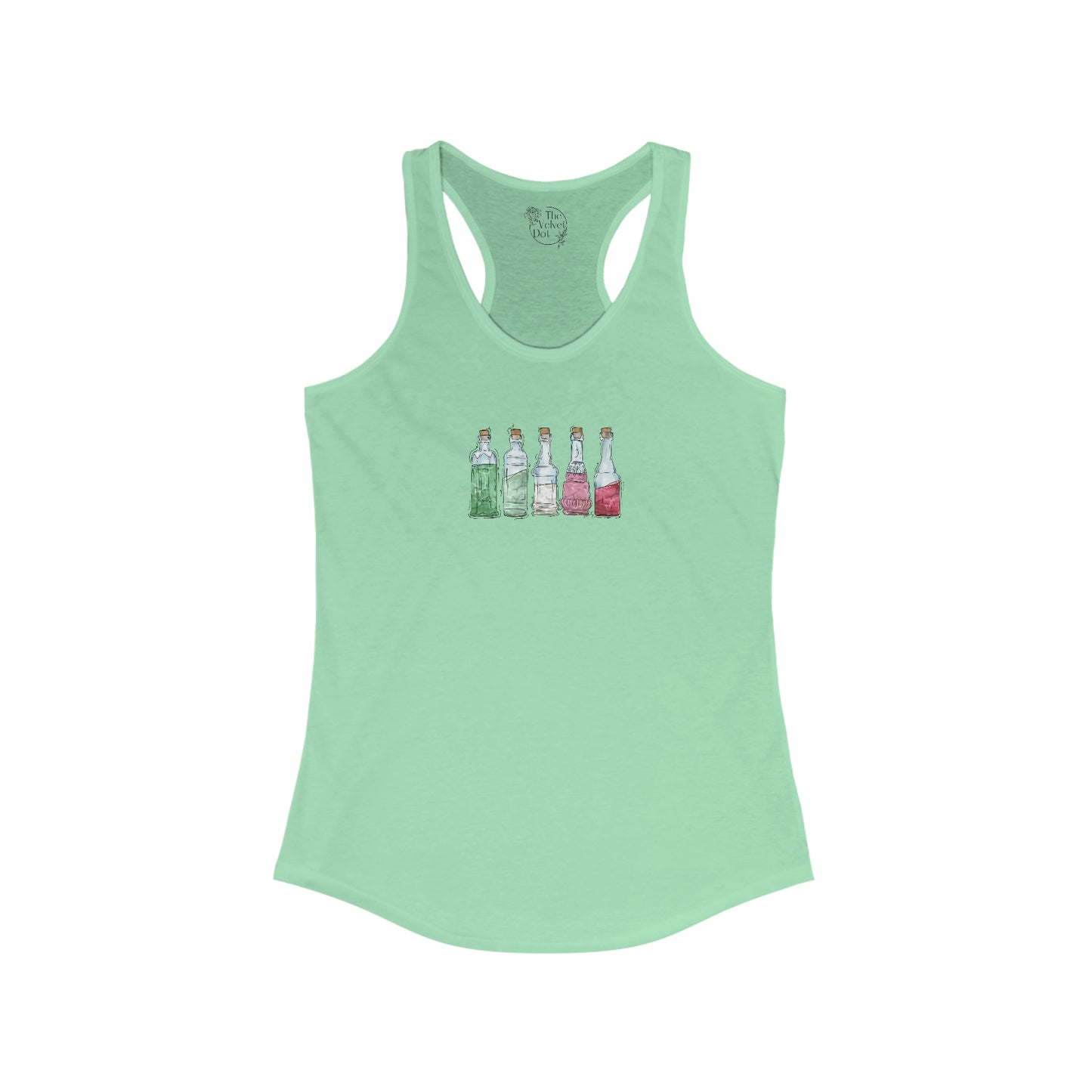 Abrosexual Pride Potion Bottles - Womens Tank Top