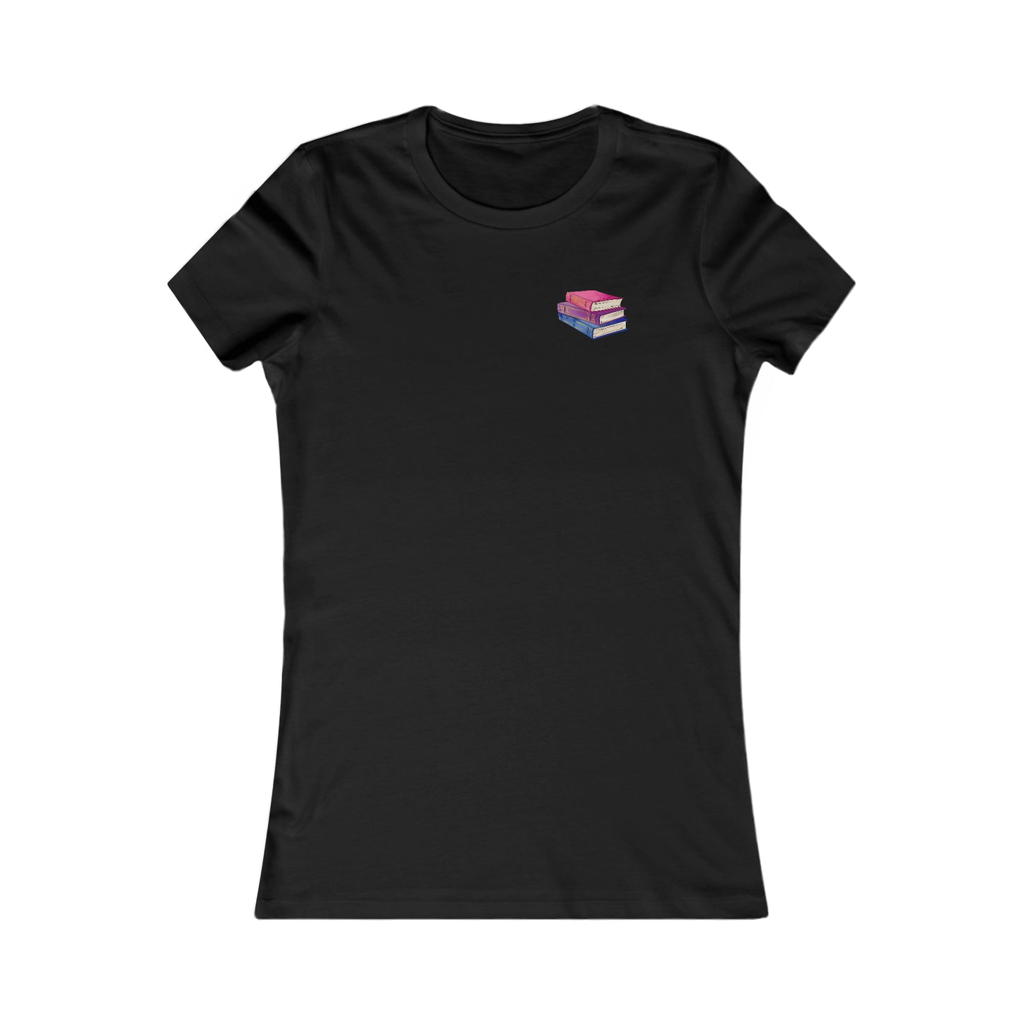 Bisexual Pride Flag Old Books - Women's T-Shirt