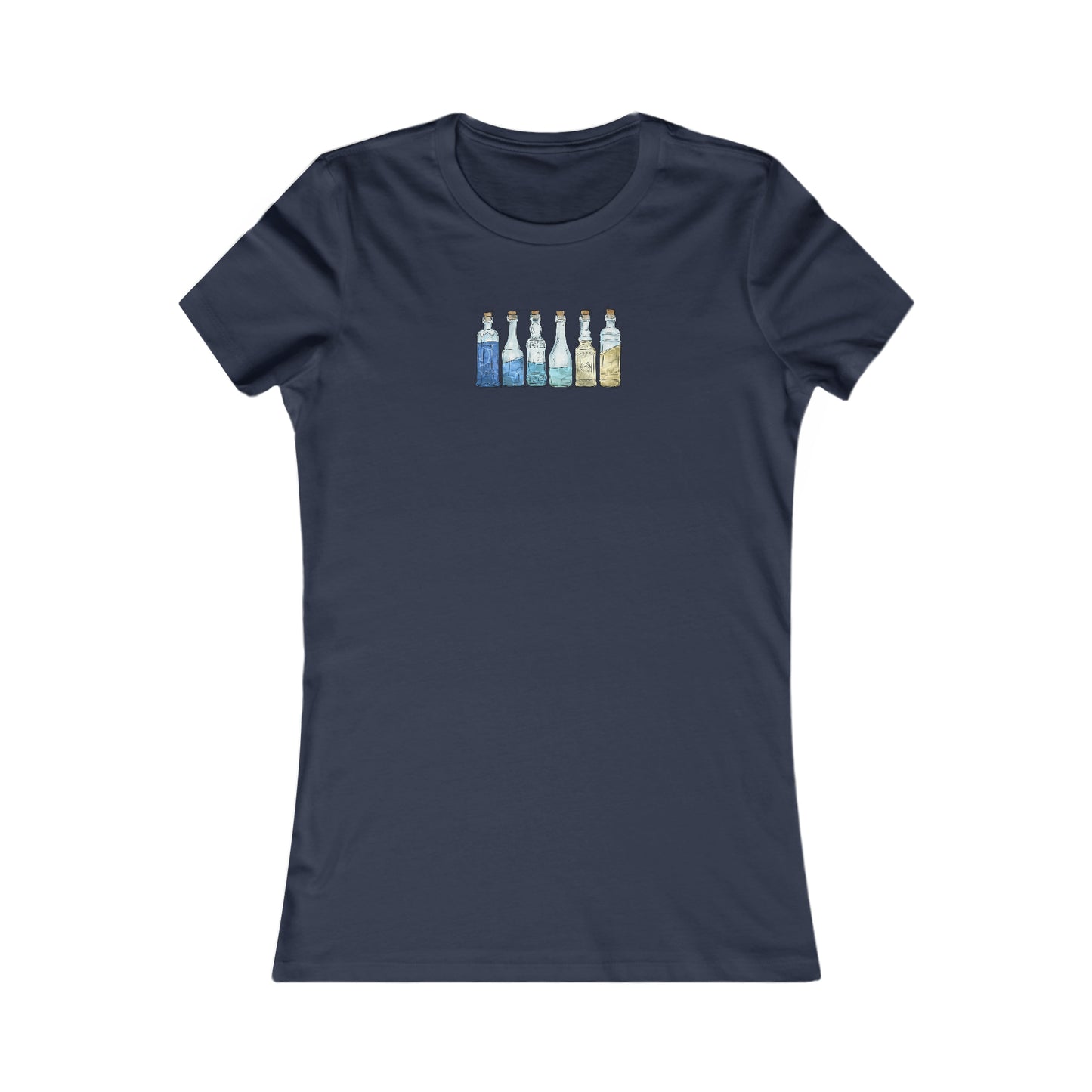 Uranic Pride Flag Potion Bottles - Women's T-Shirt