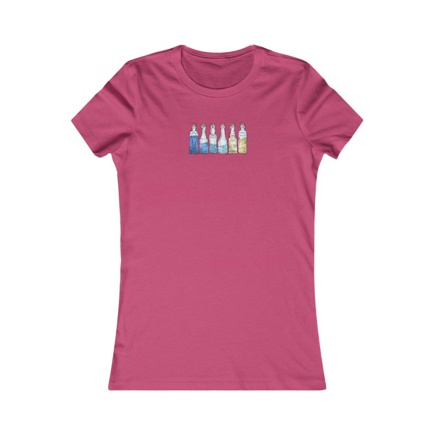 Uranic Pride Flag Potion Bottles - Women's T-Shirt