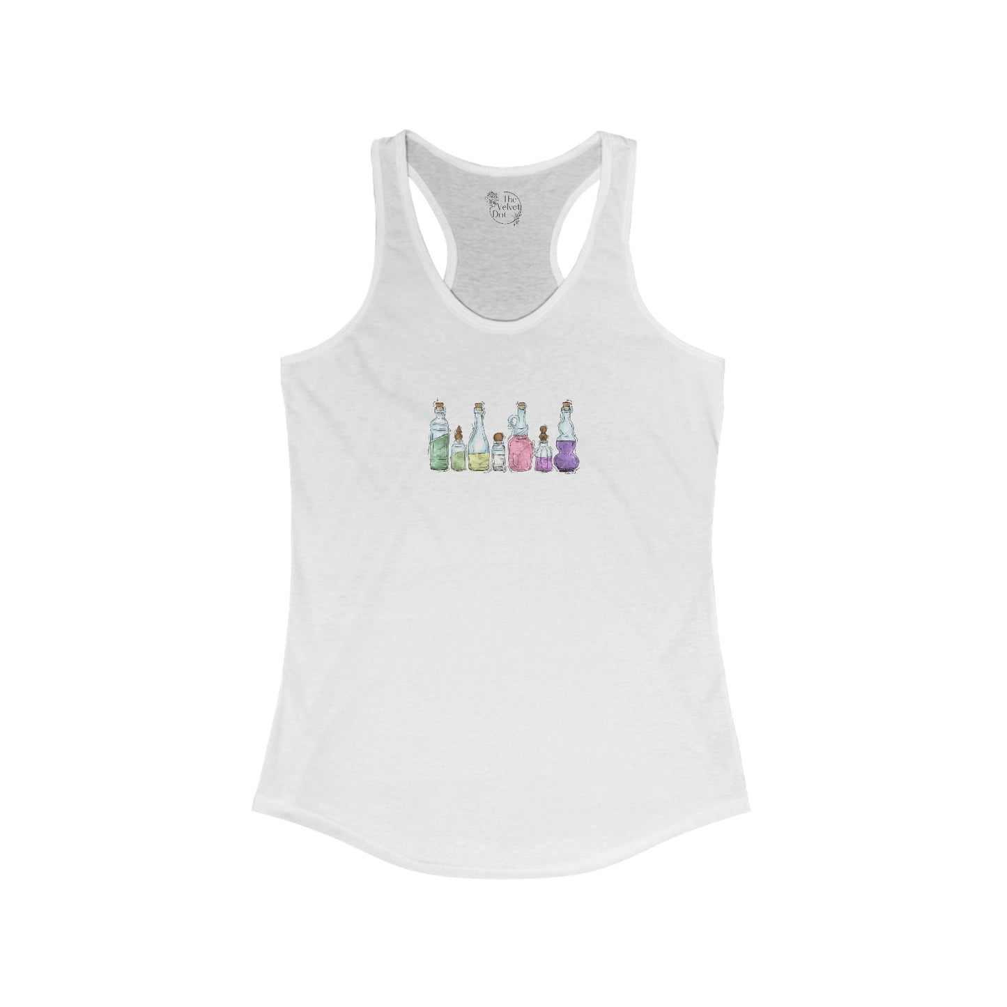 Genderfae Pride Flag Potion Bottles - Womens Tank Top