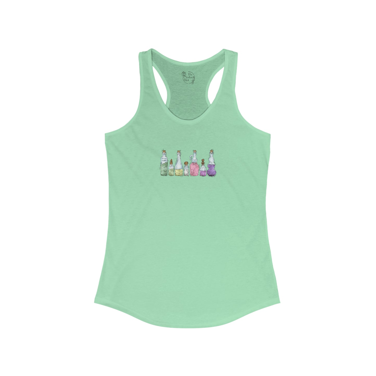 Genderfae Pride Flag Potion Bottles - Womens Tank Top