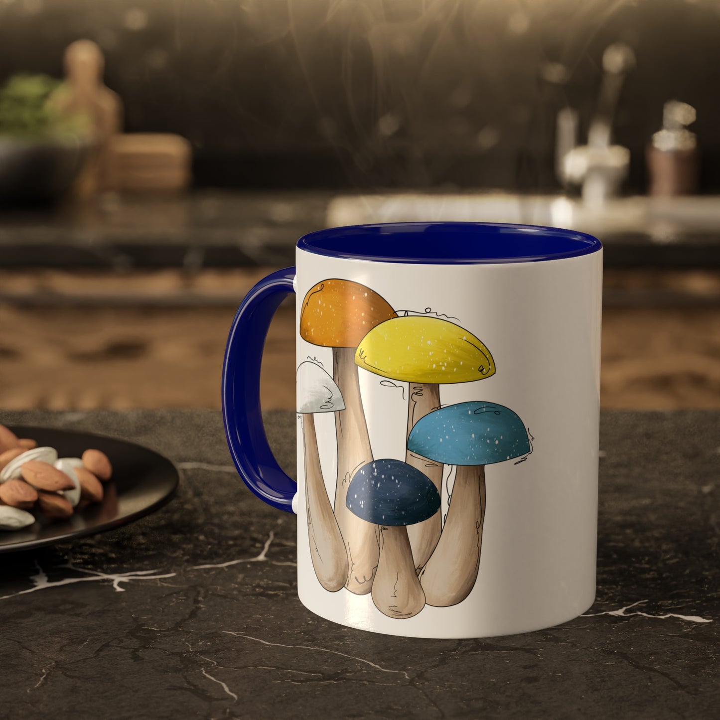 Aroace Pride Flag Mushrooms - Mug