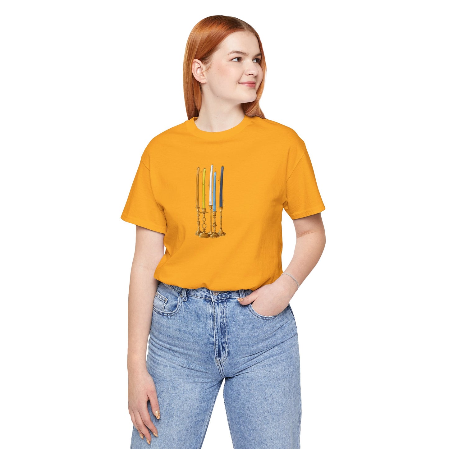 Aroace Pride Flag Candlesticks - Unisex T-Shirt