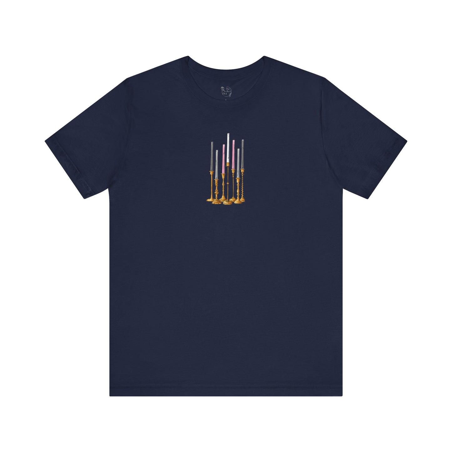 Demi Girl Pride Flag Candlesticks - Unisex T-Shirt