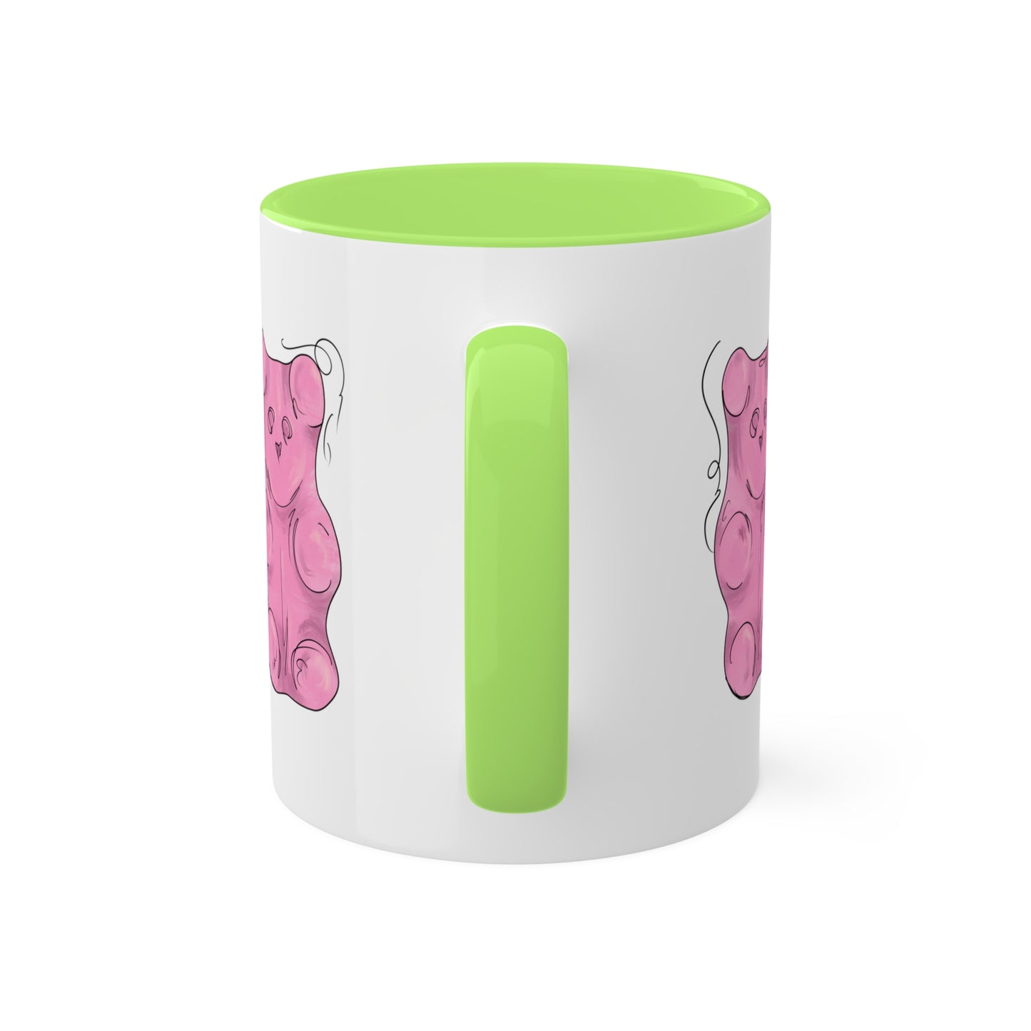 Trigender Pride Flag Gummy Bears - Mug