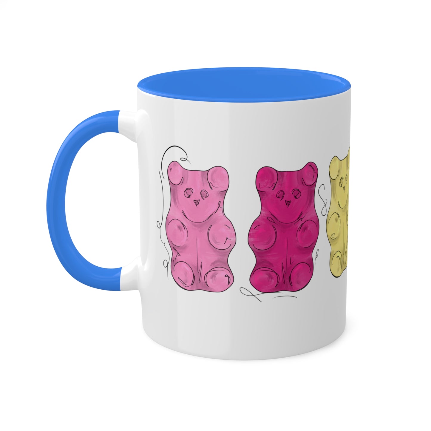 Copy of Panromantic Pride Flag Gummy Bears - Mug