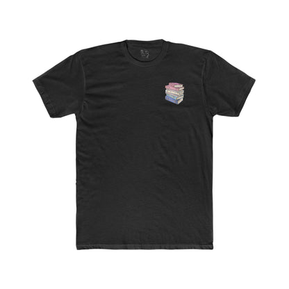 Bigender Pride Flag Old Books - Men's T-Shirt