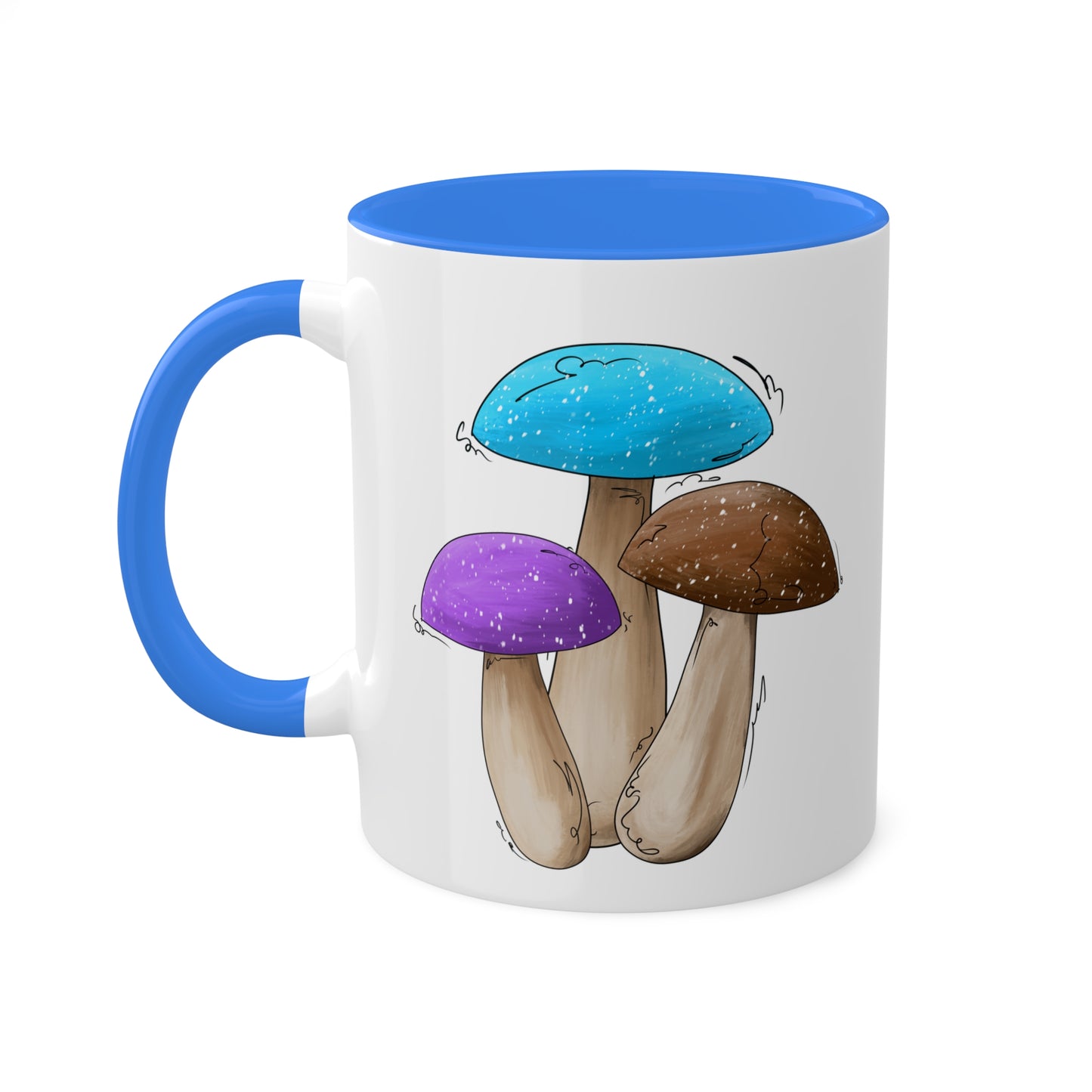 Androsexual Pride Flag Mushrooms - Mug