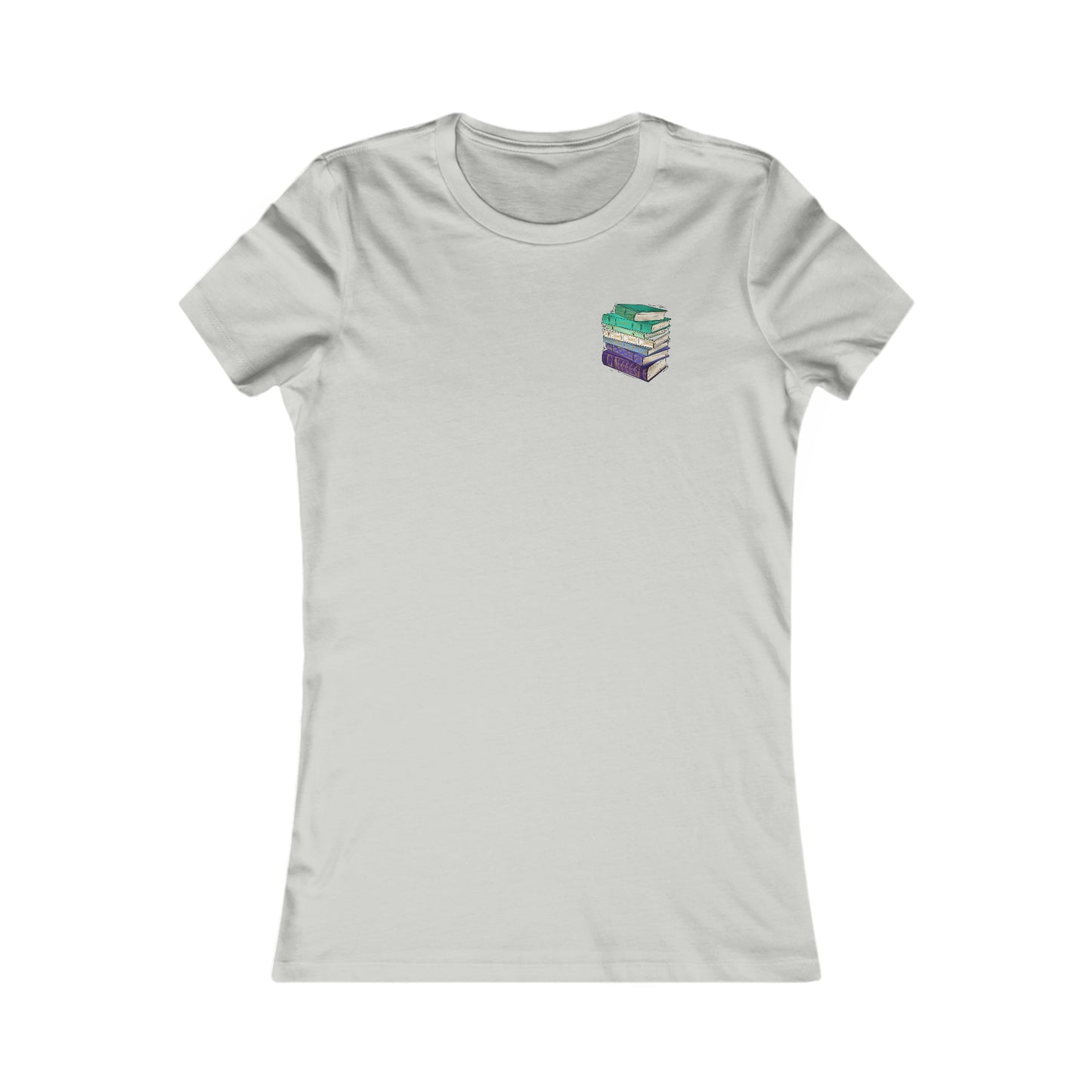 Gay Male Pride Flag Old Books - Women's T-Shirt