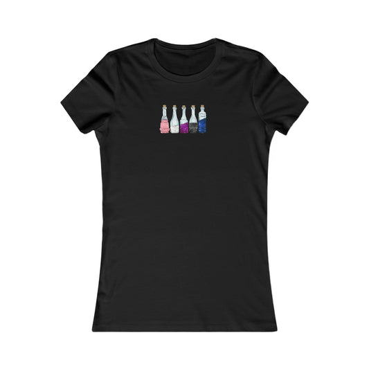 Genderfluid Pride Flag Potion Bottles - Women's T-Shirt