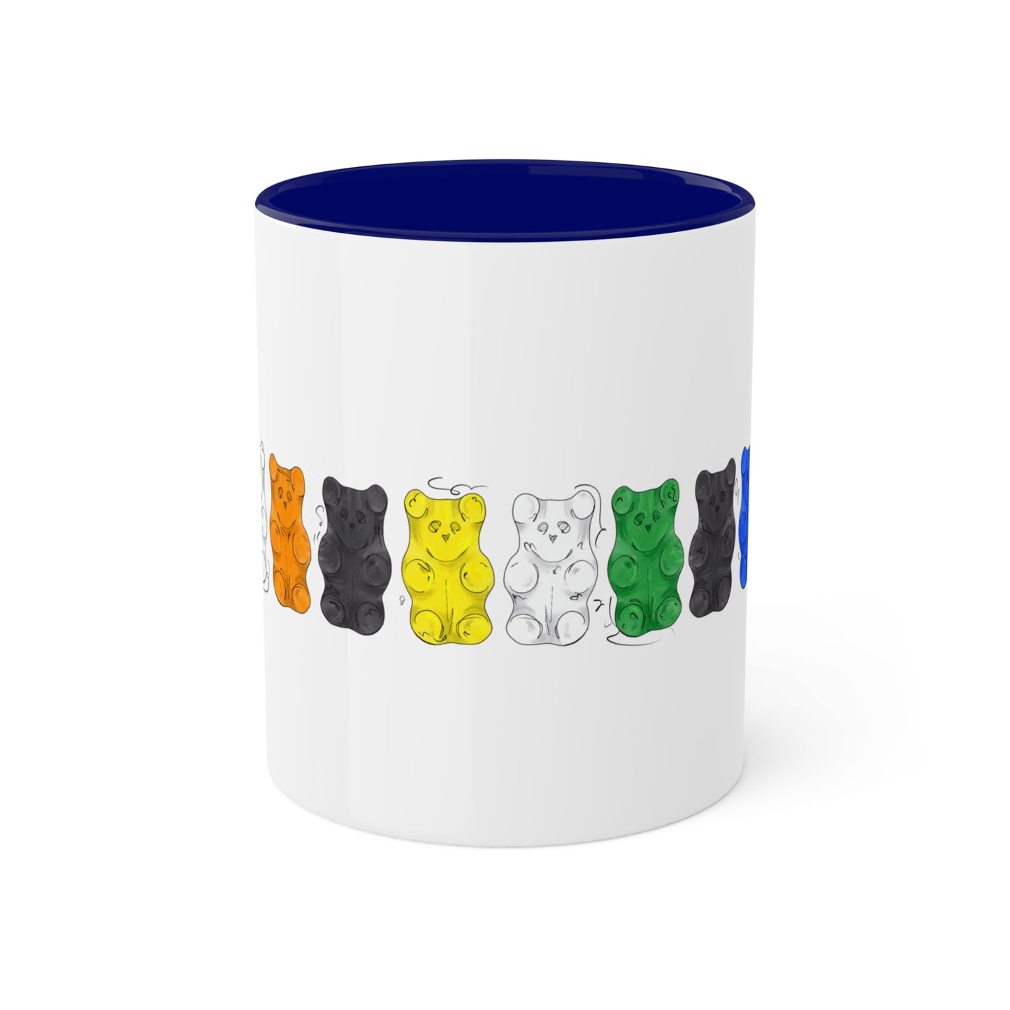 Straight Ally Pride Flag Gummy Bears - Mug